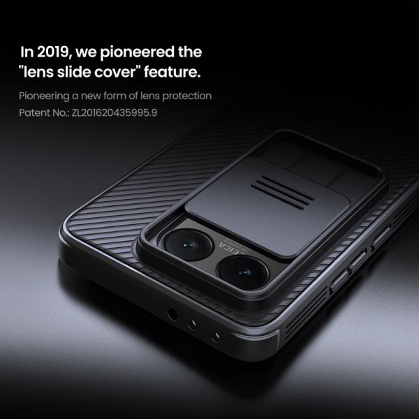 Nillkin Xiaomi 14T Cover CamShield Pro Sort