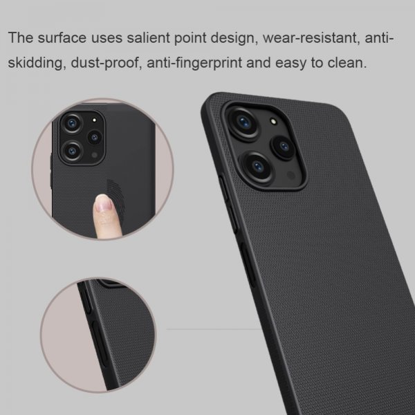 Nillkin Xiaomi Redmi 12 Cover Frosted Shield Hvid