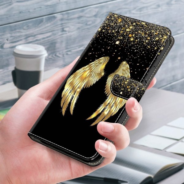 Xiaomi Redmi 12C Cover Motiv Guldvinger