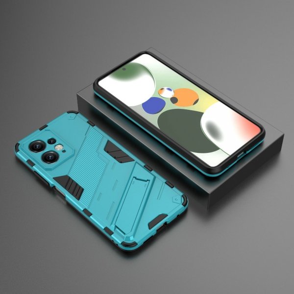 Xiaomi Redmi Note 12 Cover med Stativ Blå