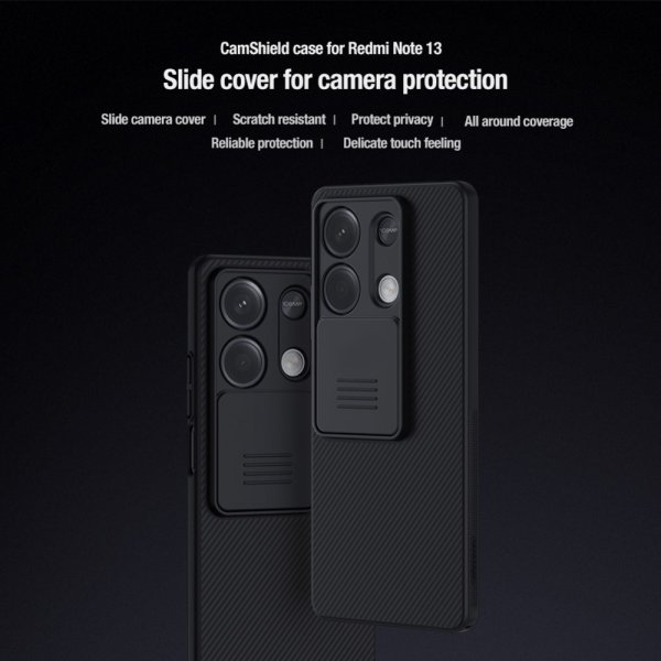 Nillkin Xiaomi Redmi Note 13 5G Cover CamShield Sort
