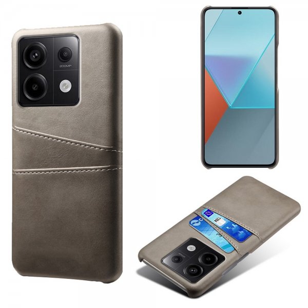 Xiaomi Redmi Note 13 Pro 5G Etui med to kortrum Grå