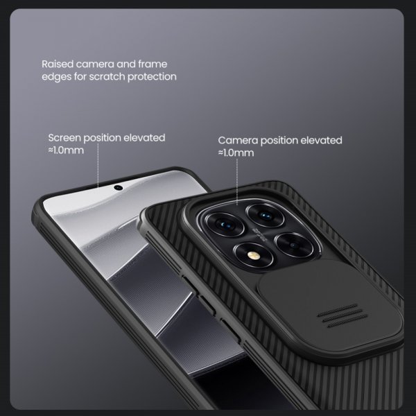Nillkin Xiaomi Redmi Note 14 Pro Plus 5G Cover CamShield Pro Sort