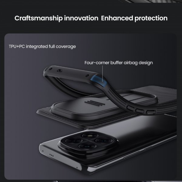 Nillkin Xiaomi Redmi Note 14 Pro Plus 5G Cover CamShield Pro Sort