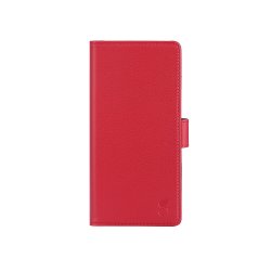 Samsung Galaxy A22 5G Etui med Kortholder Rød