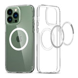 iPhone 11 Pro Max Cover TPU MagSafe Stødsikkert Transparent