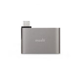 Moshi USB-C til dobbelt USB-A-adapter titaniumgrå