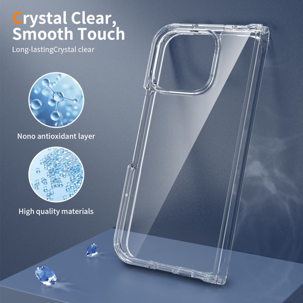 Google Pixel 11 Pro Fold Cover Frosted Klar