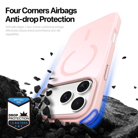 Dux Ducis iPhone 17 Pro/iPhone 18 Pro Cover Yind Series MagSafe Lyserød