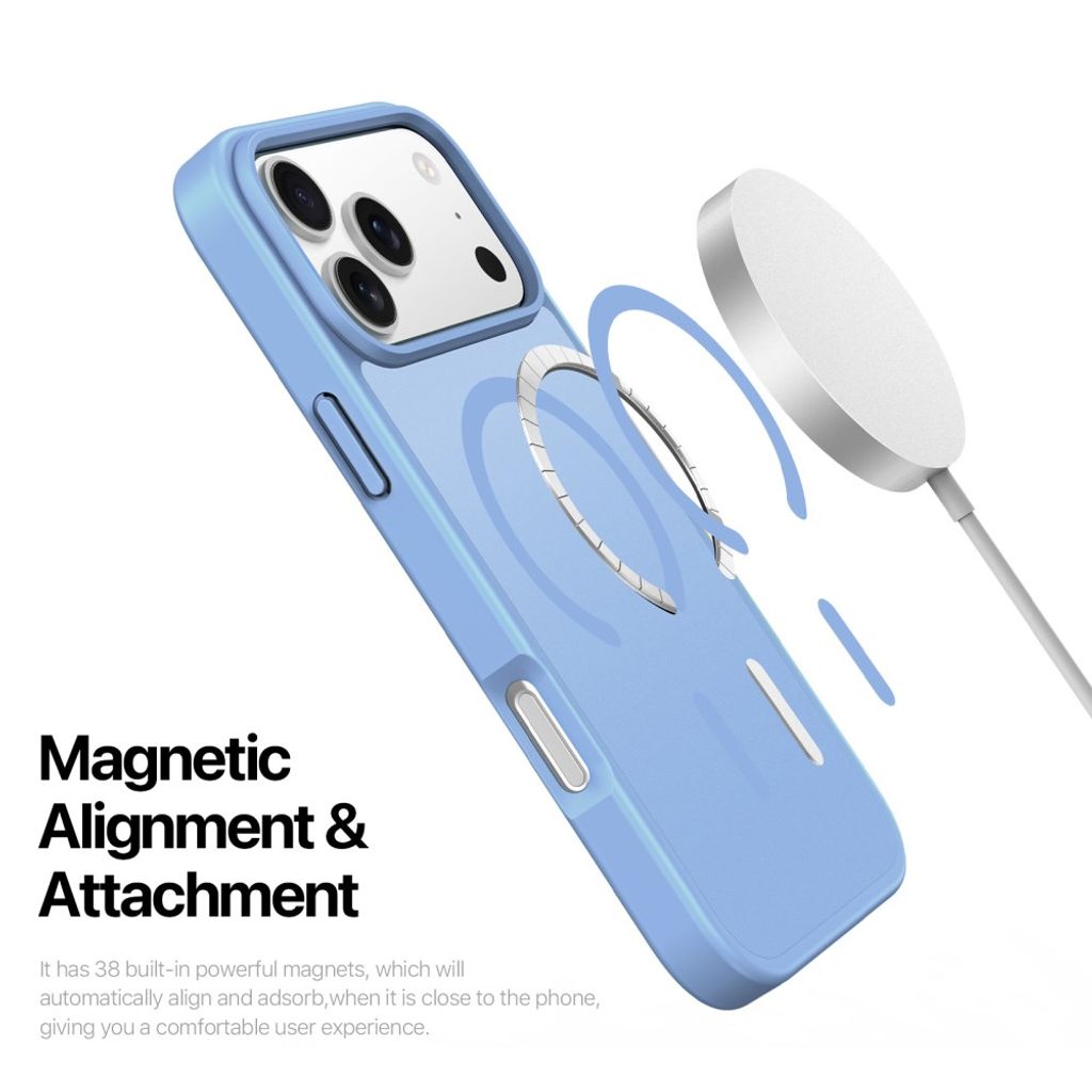 Dux Ducis iPhone 17 Pro Max/iPhone 18 Pro Max Cover Yind Series MagSafe Blå