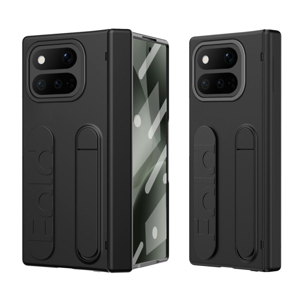 Google Pixel 11 Pro Fold Cover med Stativ & Håndgreb Sort
