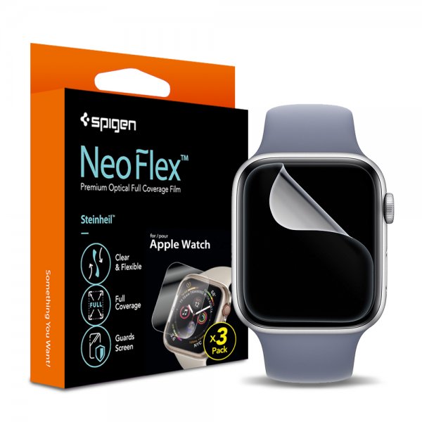 Spigen Apple Watch 40/41mm Skærmbeskyttelse Neo Flex 3-pak