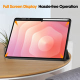 Samsung Galaxy Tab S11 Ultra/S12 Ultra Etui Tri-Fold Pennfack Sort