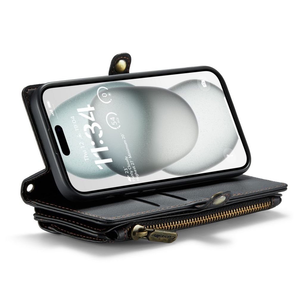 CaseMe iPhone 15 Etui C36 Series Sort