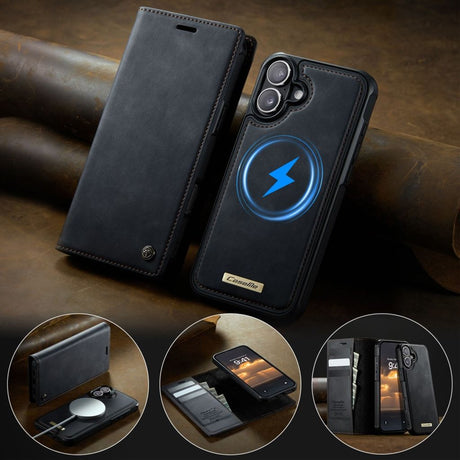 CaseMe iPhone 17 Etui C49 Series Sort
