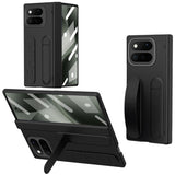 Google Pixel 11 Pro Fold Cover med Stativ & Håndgreb Sort