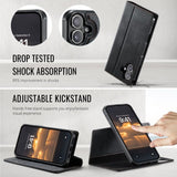 CaseMe iPhone 17 Etui C49 Series Sort