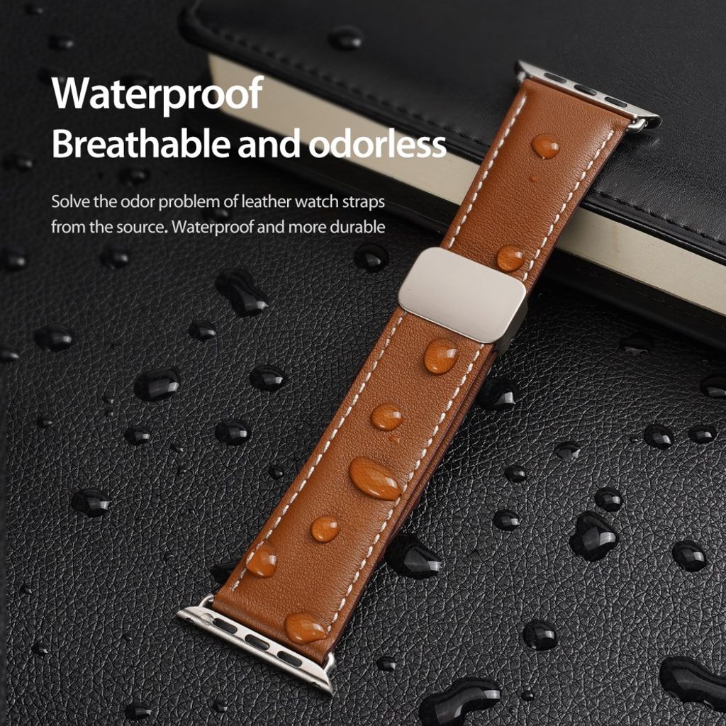 Dux Ducis Apple Watch 44/45/46mm/Ultra 49mm Armbånd YA Series Brun