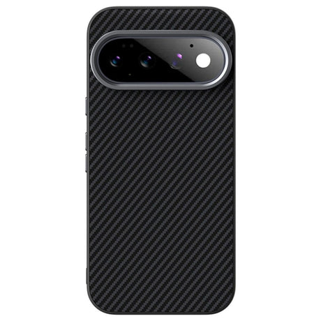 ABEEL Google Pixel 11 Cover Kulfiber tekstur MagSafe Sort