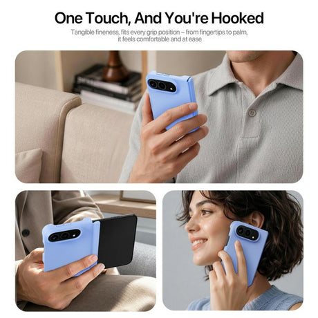 Dux Ducis iPhone Duo Cover Piel Series MagSafe Blå