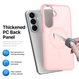 Dux Ducis Samsung Galaxy S26 Plus Cover Yind Series MagSafe Lyserød