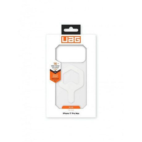 Urban Armor Gear (UAG) iPhone 17 Pro Max/iPhone 18 Pro Max Cover Plyo MagSafe Ice Hvid