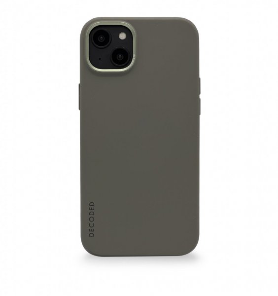 Decoded iPhone 14 Plus Cover Silicone Bagside Olive