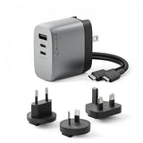 ALOGIC Oplader Rapid Power 67W Multi-Country Travel GaN Oplader