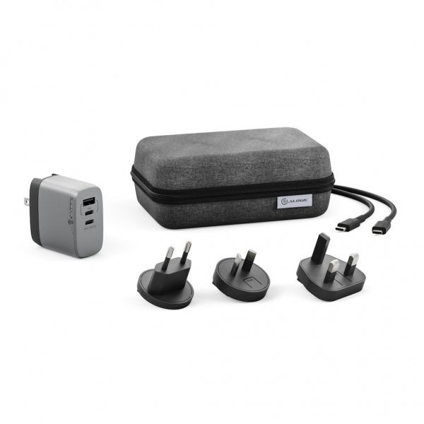 ALOGIC Oplader Rapid Power 67W Multi-Country Travel GaN Oplader