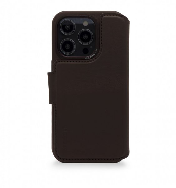 Decoded iPhone 14 Pro Fodral Læder Aftagelig Pung Brun