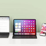 Satechi OntheGo Bluetooth Tastatur med Stativ Sort