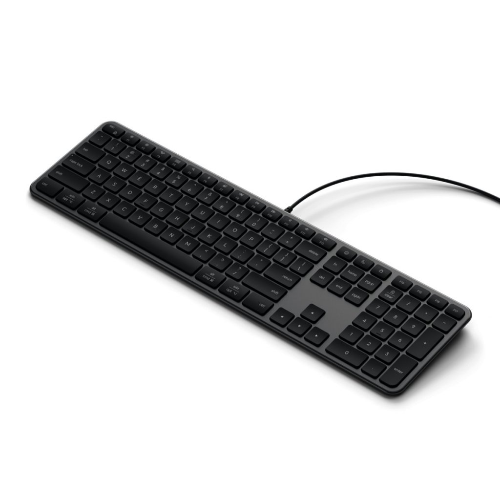 Satechi Kablet Tastatur Slim LX3 USB-C/USB-A Sort