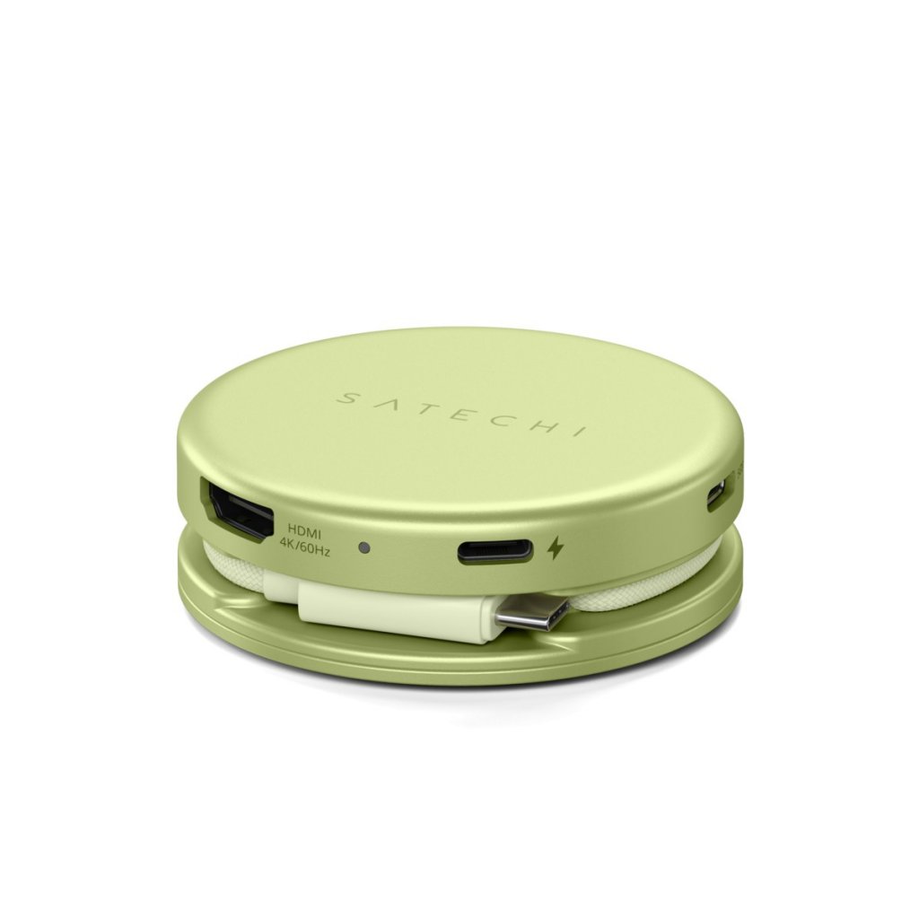 Satechi OntheGo 5-in-1 Multiport Adapter USB-hub Citrus