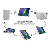 Pipetto iPad Air 10.9 (gen 4/5) Etui Metallic Origami Rosaguld