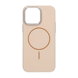 iPhone 14 Pro Max Cover Kulfibermønster MagSafe Guld