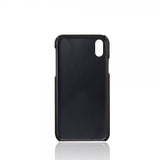 iPhone X/Xs Cover med To Kortrum Sort