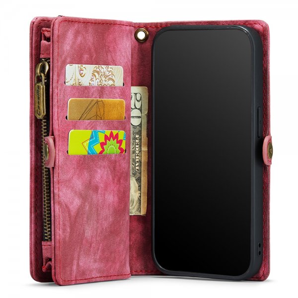CaseMe iPhone 11 008 Series Aftageligt Cover Rød