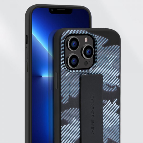 X-Level iPhone 13 Pro Cover Explorer Series Blå