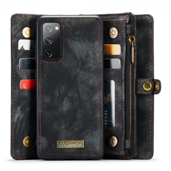 CaseMe Samsung Galaxy S20 008 Series Aftageligt Cover Grå