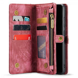 CaseMe Samsung Galaxy S21 FE 008 Series Aftageligt Cover Rød