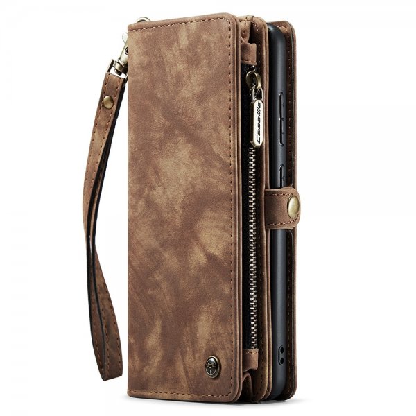 CaseMe Samsung Galaxy S22 Etui 008 Series Aftageligt Cover Brun