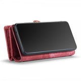 CaseMe Samsung Galaxy S22 Cover 008 Series Aftagelig skal Rød