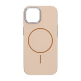 iPhone 15 Cover Kulfibermønster MagSafe Guld