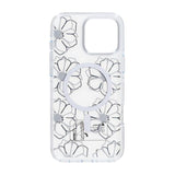 iPhone 16 Pro Max Cover Mønster MagSafe Blomster