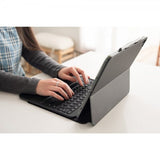 ZAGG iPad Air 11 (M2/M3/M4) Cover med Tastatur Pro Keys 2 Nordisk Layout Sort