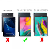 Samsung Galaxy Tab A 10.1 2019 T510 T515 Etui Blød Plast Gennemsigtig
