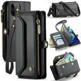 CaseMe iPhone 12/iPhone 12 Pro Etui C36-serien Sort