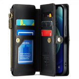 CaseMe iPhone 12/iPhone 12 Pro Etui C36-serien Sort