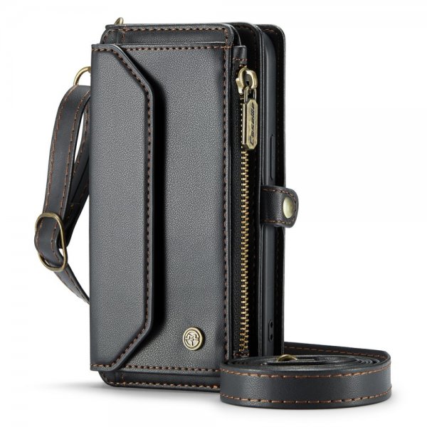 CaseMe iPhone 12/iPhone 12 Pro Etui C36-serien Sort