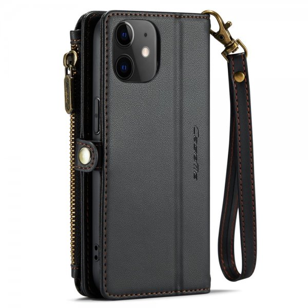 CaseMe iPhone 12/iPhone 12 Pro Etui C36-serien Sort